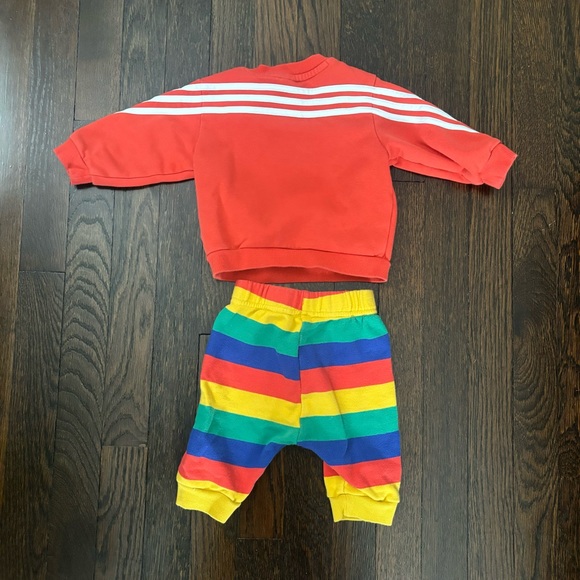 Adidas Mickey Mouse Jogger Set 0-3m - Picture 2 of 4